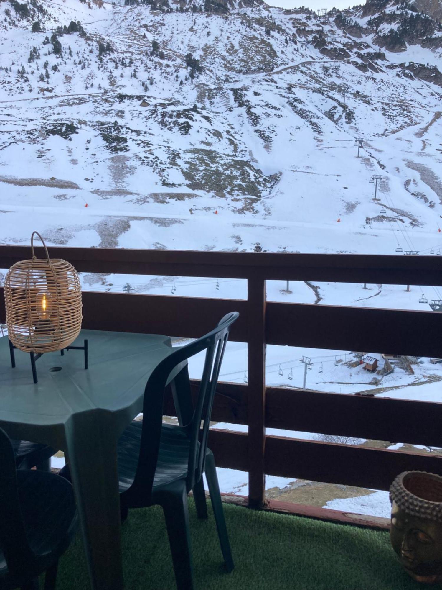 Berger Des Pyrenees Pied De Pistes Avec Terrasse Appartement La Mongie Buitenkant foto